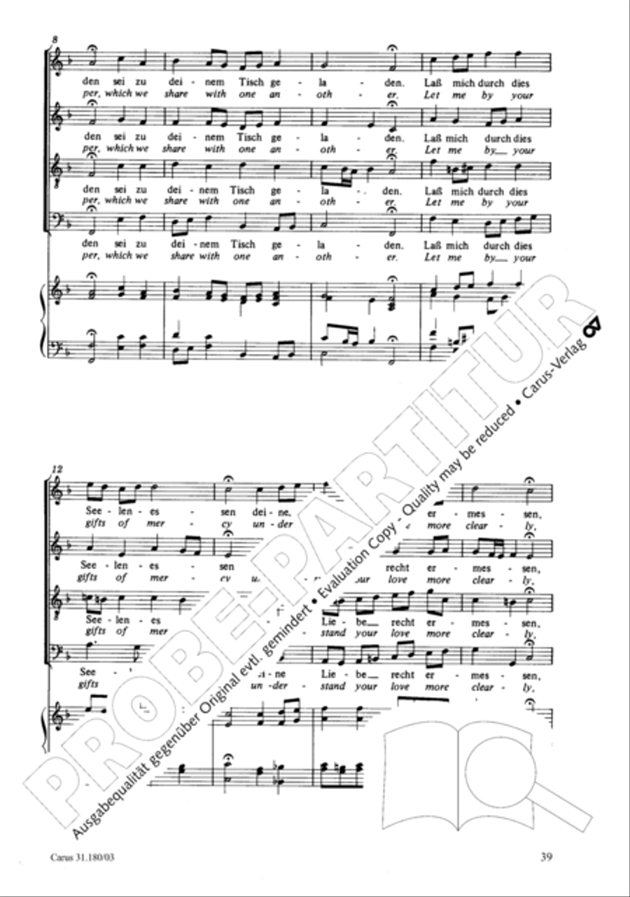 Lift, my soul, the veil of darkness 4-Part scores gallery preview page 40
