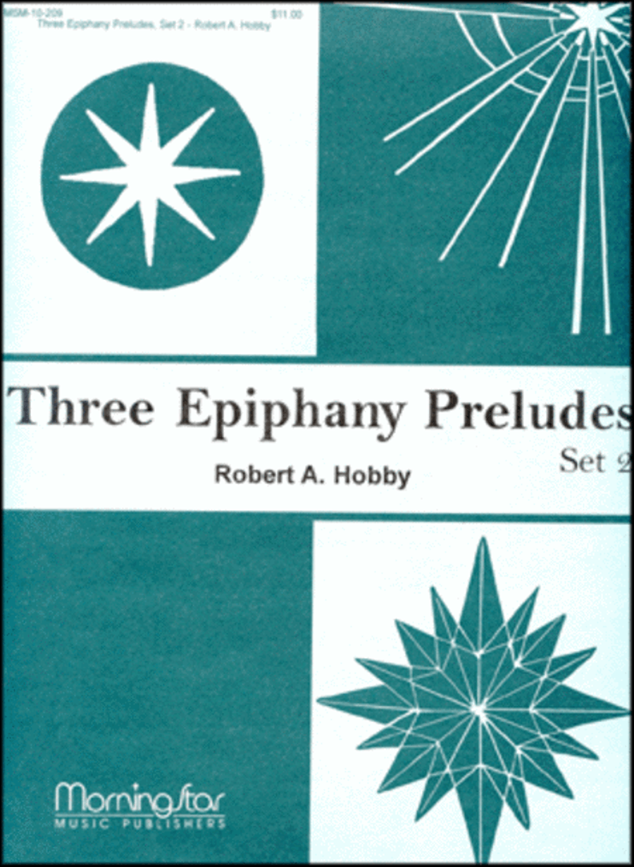 Three Epiphany Preludes, Set 2 Organ scores gallery preview page 1
