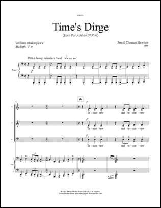 Time's Dirge