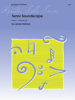 Book cover for Tenor Soundscape