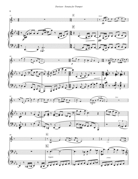 Sonata for Trumpet and Piano (1990) image number null