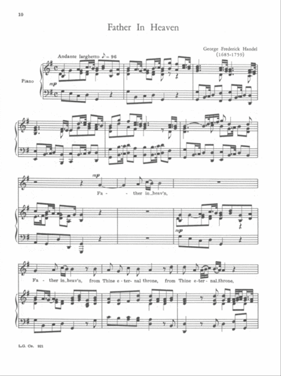 Solos for the Church Soloist High Voice scores gallery preview page 3