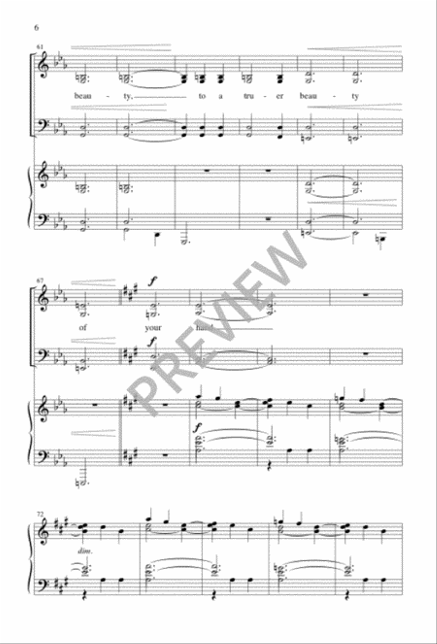 O Christ, the Master Carpenter 4-Part scores gallery preview page 6