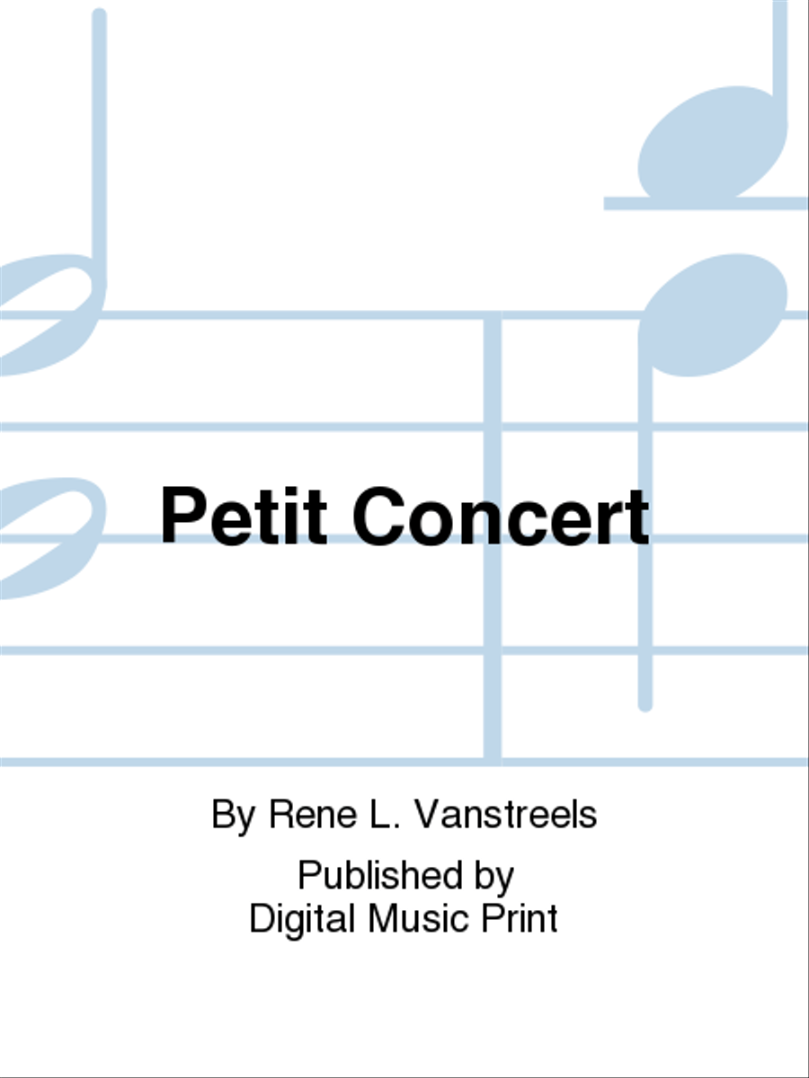 Petit Concert Trumpet Solo scores gallery preview page 1