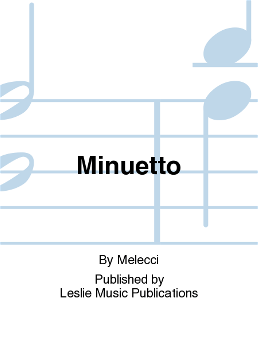 Minuetto Piano Solo scores gallery preview page 1