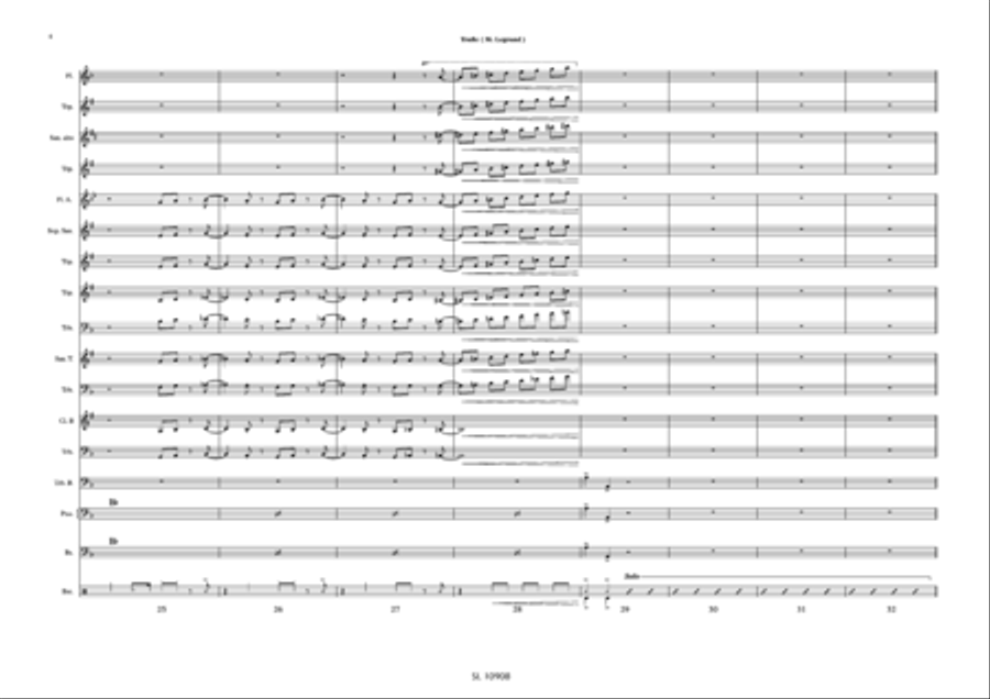 Trafic Jazz Ensemble scores gallery preview page 5