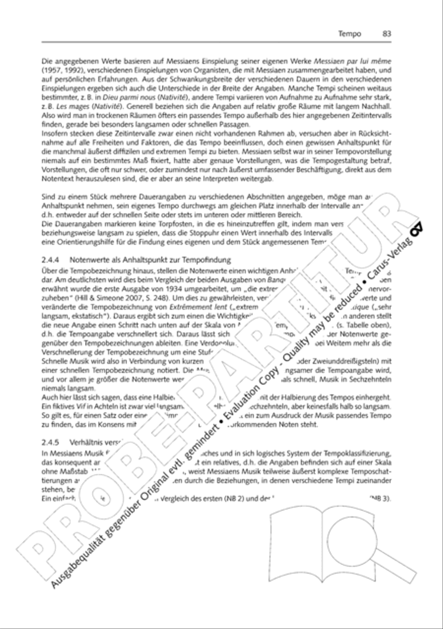 Orgelschule zur historischen Auffuhrungspraxis Organ Solo scores gallery preview page 84