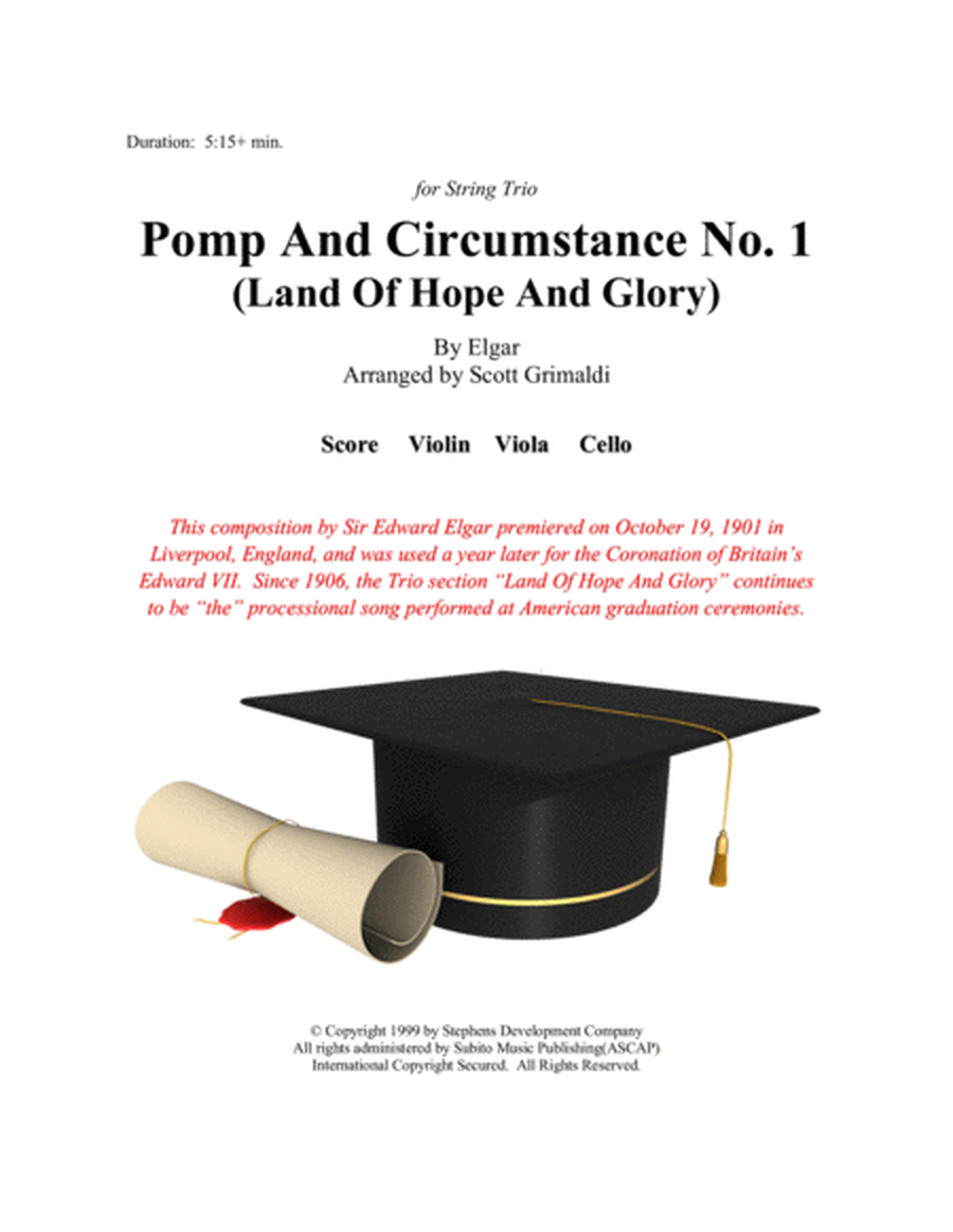 Pomp And Circumstance No. 1 image number null