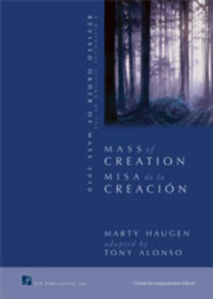 Book cover for Mass of Creation / Misa de la Creación - Choral / Accompaniment edition