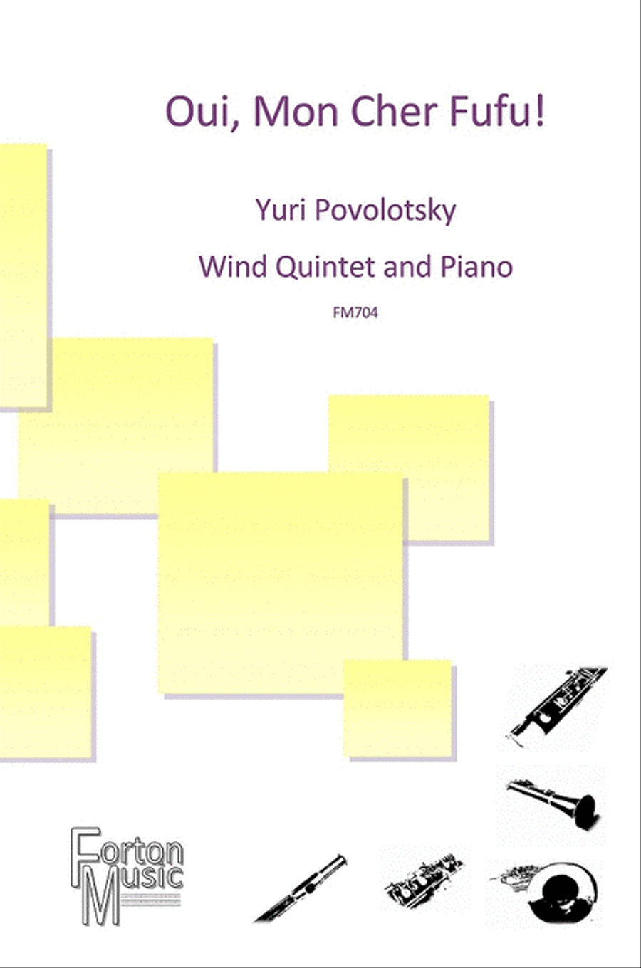 Oui, Mon Cher Fufu! Woodwind Quintet scores gallery preview page 1