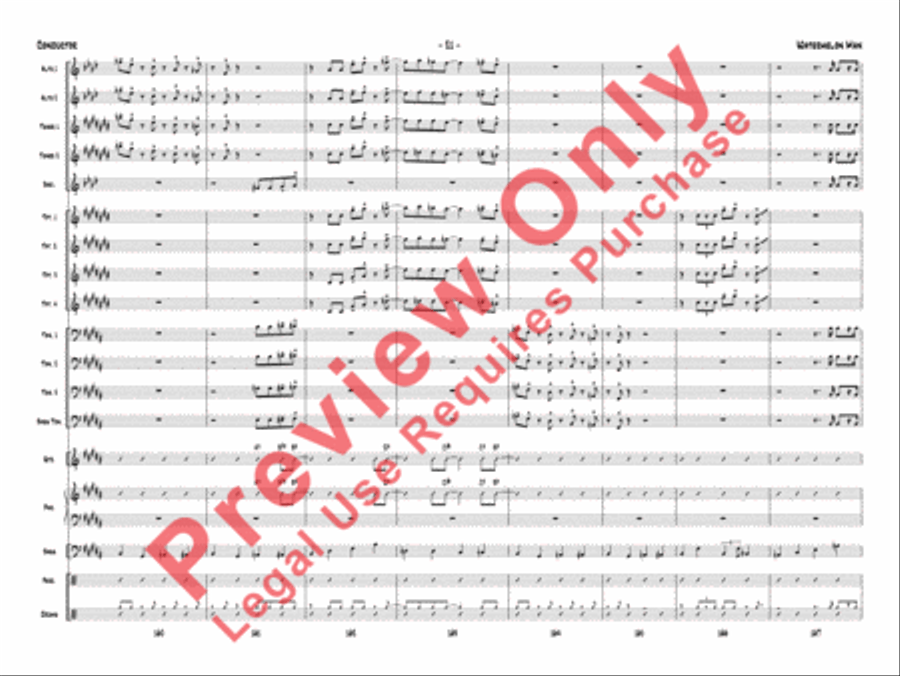 Watermelon Man Jazz Ensemble scores gallery preview page 24