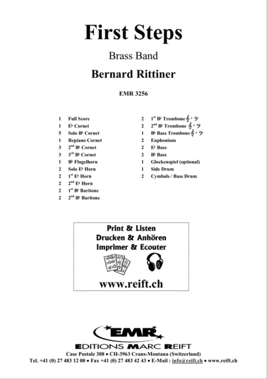 First Steps Brass Band scores gallery preview page 2