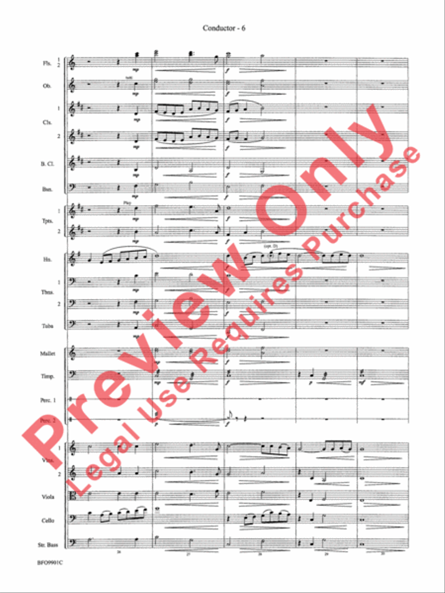 O Holy Night Full Orchestra scores gallery preview page 8