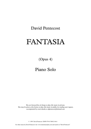 Book cover for Fantasia, Opus 4