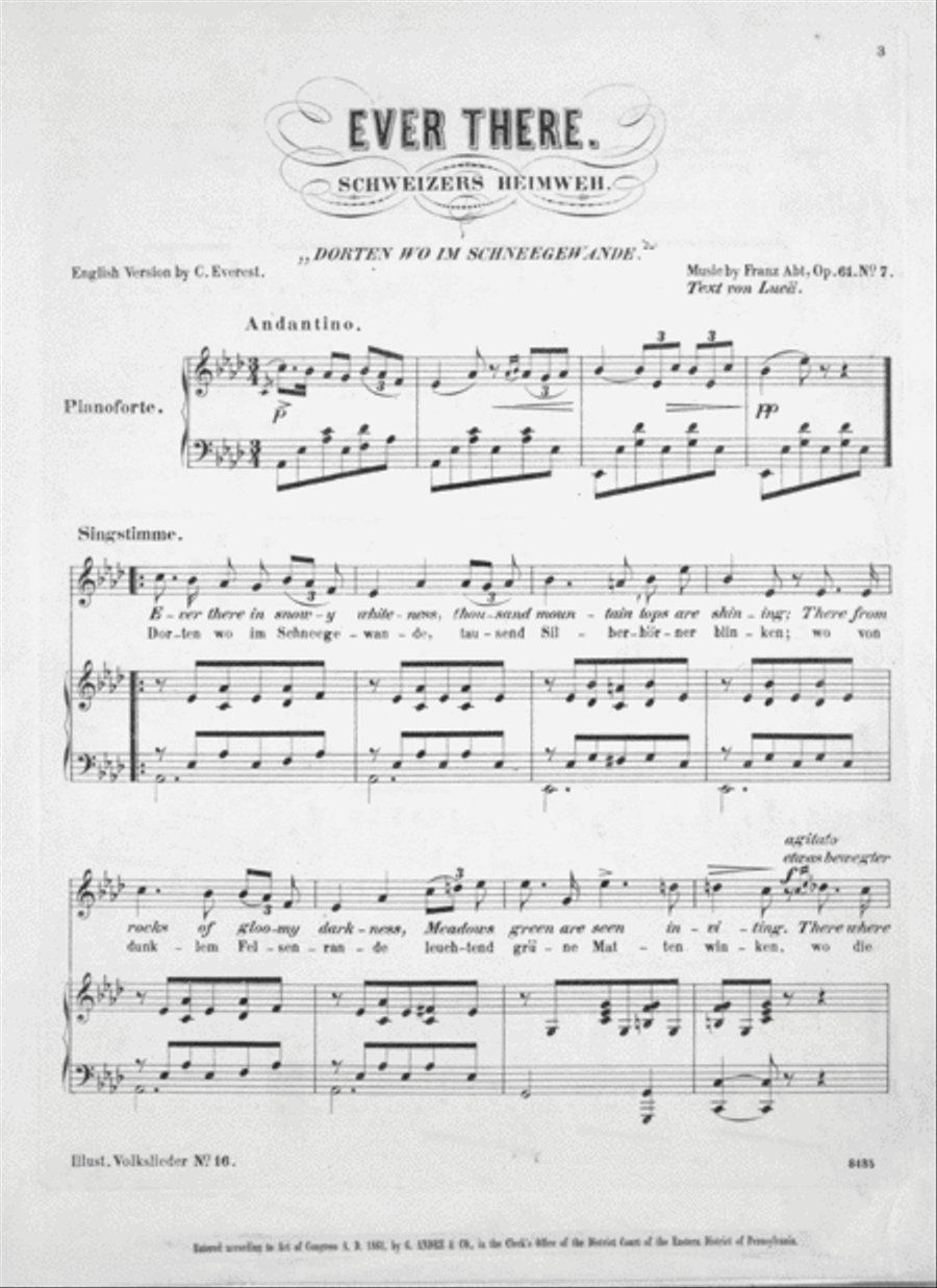 Ever There--Schweizers Heimweh Voice scores gallery preview page 2