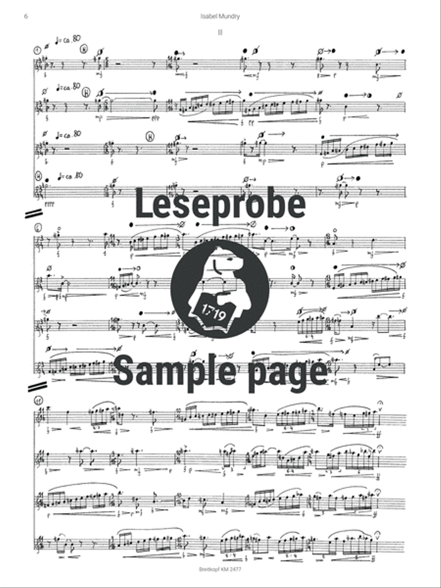 Geträumte Räume Trumpet Solo scores gallery preview page 4