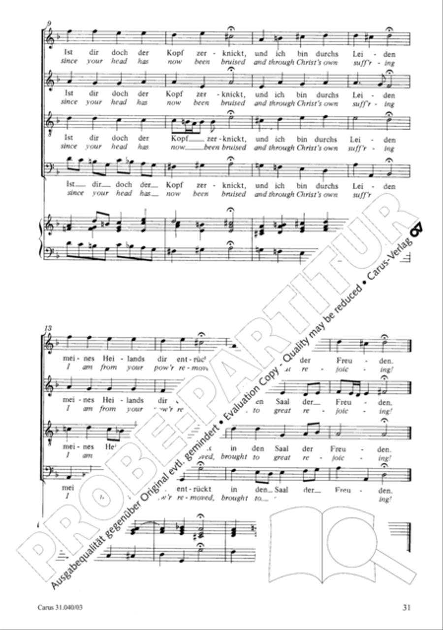 Christ was manifested for this purpose (Dazu ist erschienen der Sohn Gottes) ATB scores gallery preview page 32