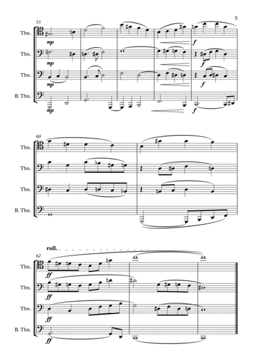 Veneration - Trombone Quartet image number null