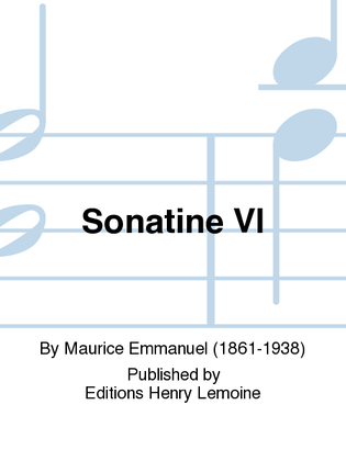 Sonatine VI