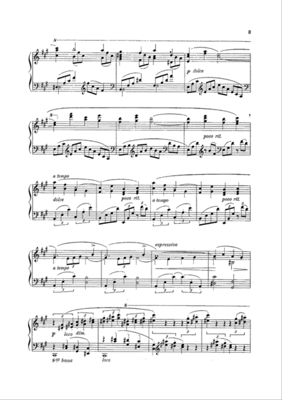 Het wielewaalt en leeuwerkt (Like a Singing Bird) for Piano Solo Piano Solo scores gallery preview page 3
