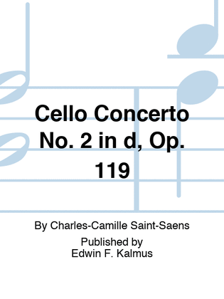 Book cover for Cello Concerto No. 2 in d, Op. 119