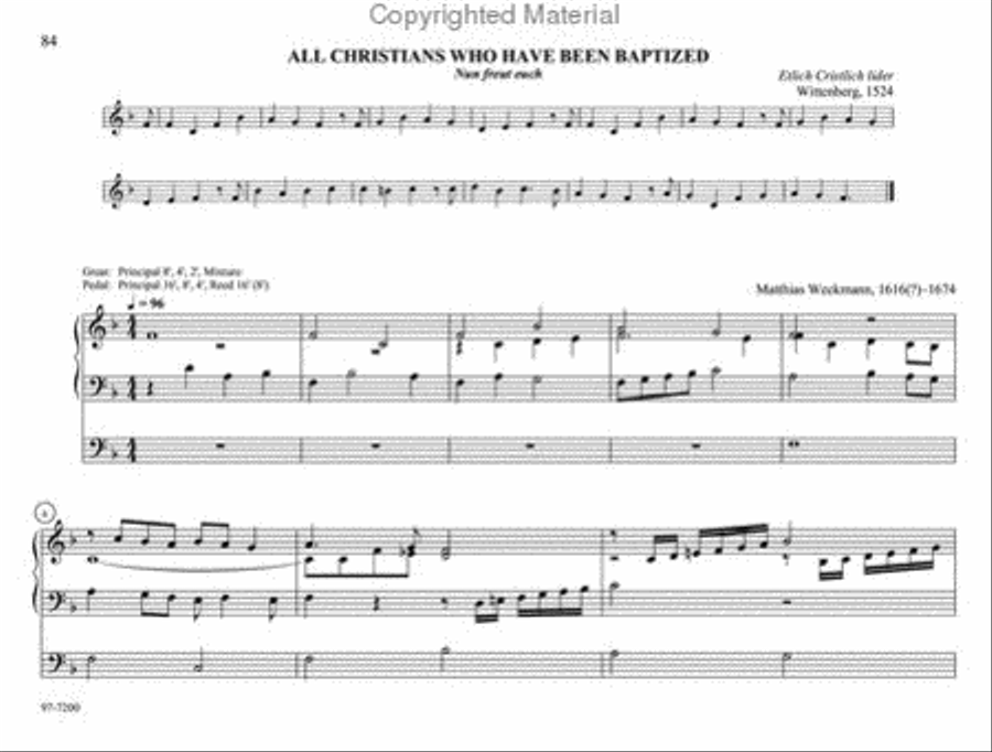 Song of the Gospel, Vol. 2 Organ scores gallery preview page 11