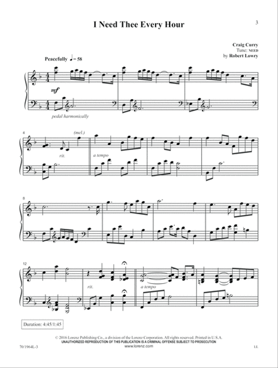 Simply Curry, Vol. 2 Piano Solo scores gallery preview page 3