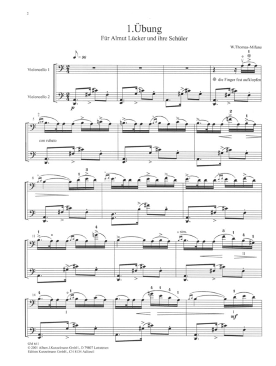 Cheeky finger exercises School and Community scores gallery preview page 2