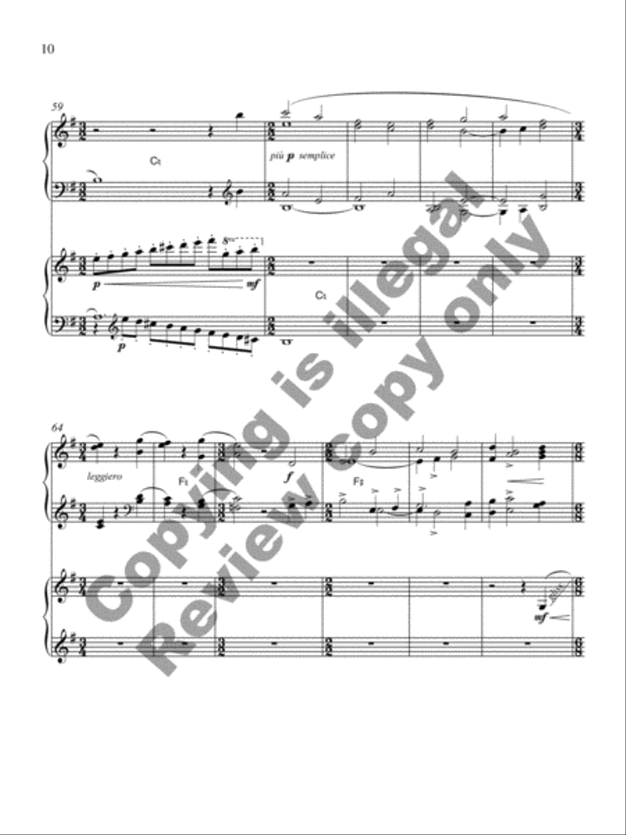 A Christmas Rhapsody A Christmas Rhapsody Harp scores gallery preview page 7