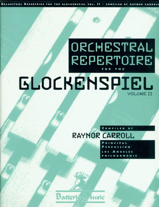 Book cover for Orchestra Repertoire for The Glockenspiel Vol. 2