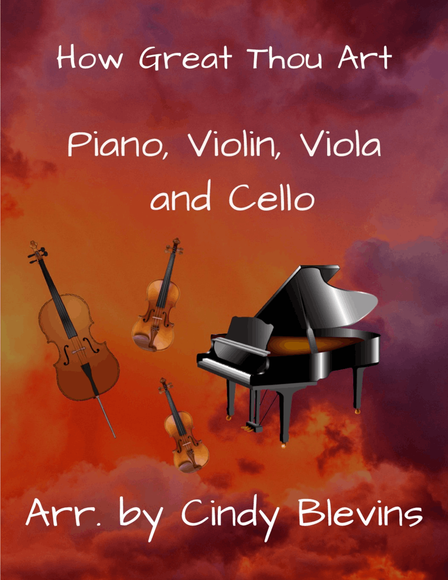 Piano violin viola cello top