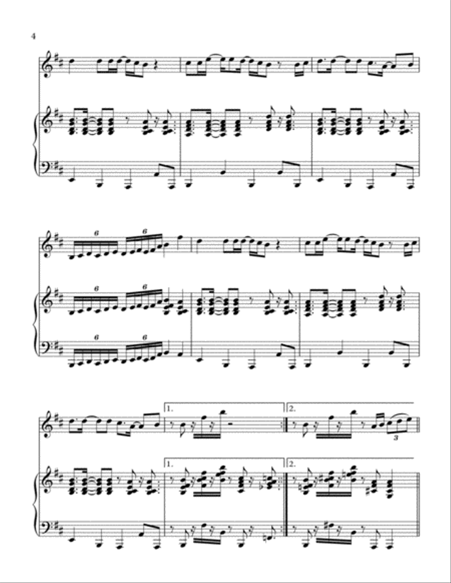 Englishman In New York Electric Guitar scores gallery preview page 5
