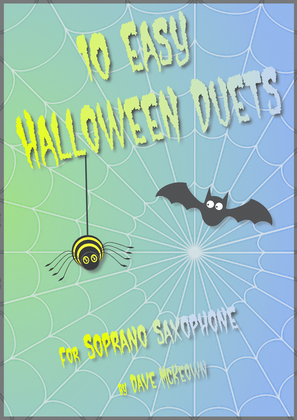 10 Easy Halloween Duets for Soprano Saxophone
