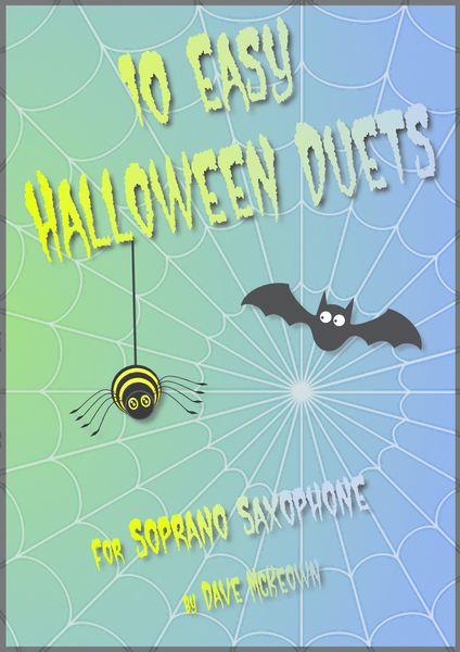 10 Easy Halloween Duets for Soprano Saxophone