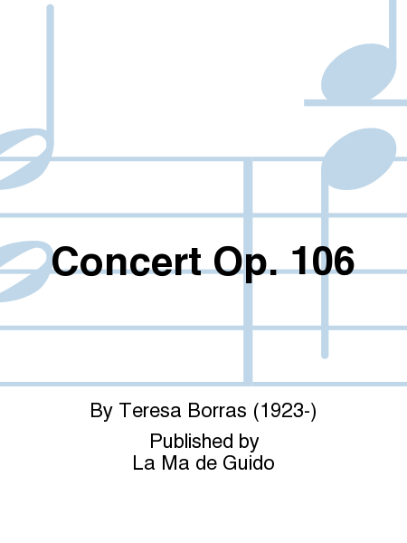 Concert Op. 106