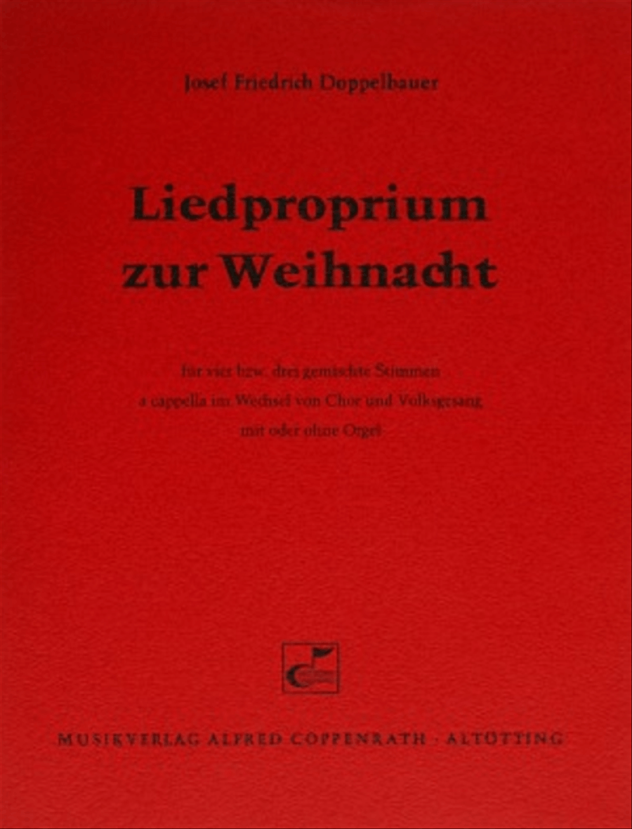 Liedproprium zur Weihnacht Part scores gallery preview page 1