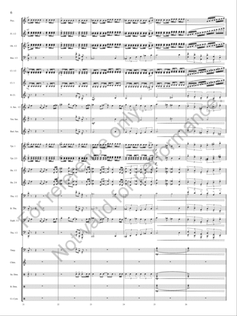 Milestones Milestones Concert Band scores gallery preview page 7