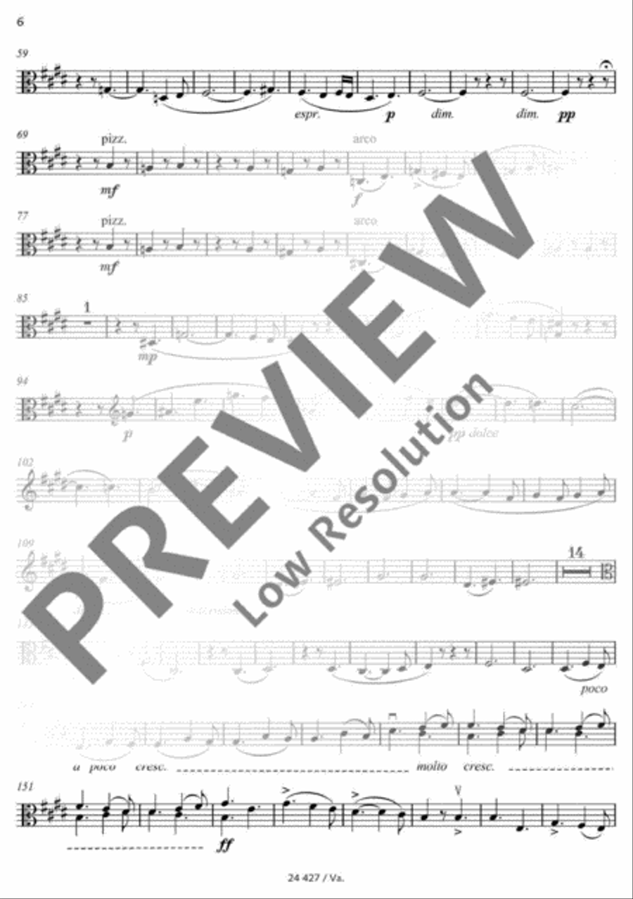 Angelus! Viola scores gallery preview page 7
