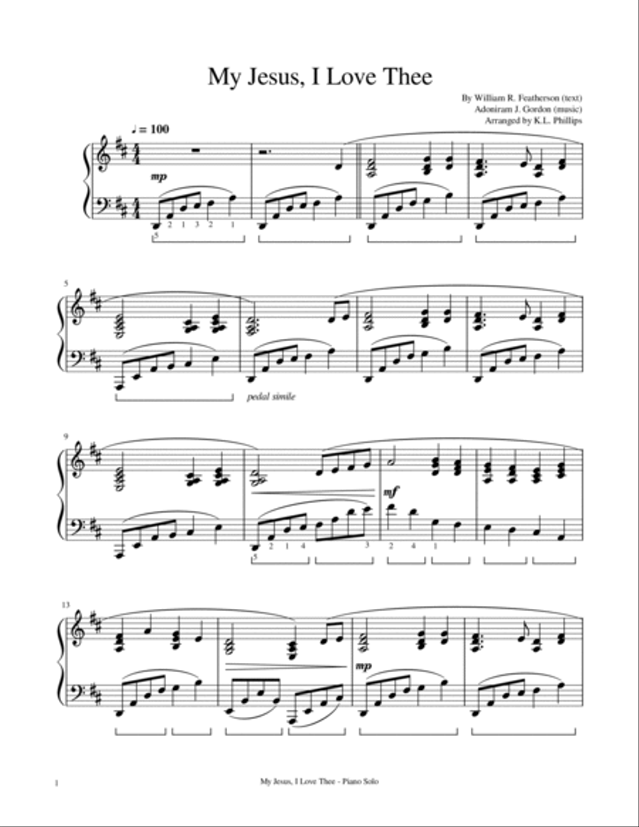Piano Solos for Lent and Easter - Seven Hymns Arranged for Worship Piano Solo scores gallery preview page 4