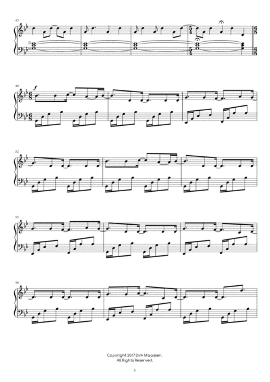 Dirk Maassen - The Sitting Room Piano Vol 1 / The Sheetbook Piano Solo scores gallery preview page 5