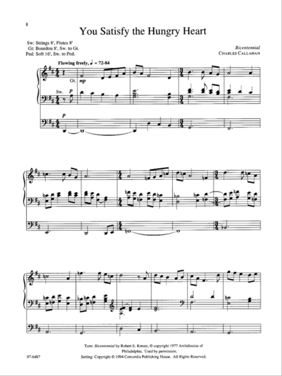 Laudate, Vol. 1 Organ scores gallery preview page 6