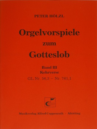 Orgelvorspiele zum Gotteslob III