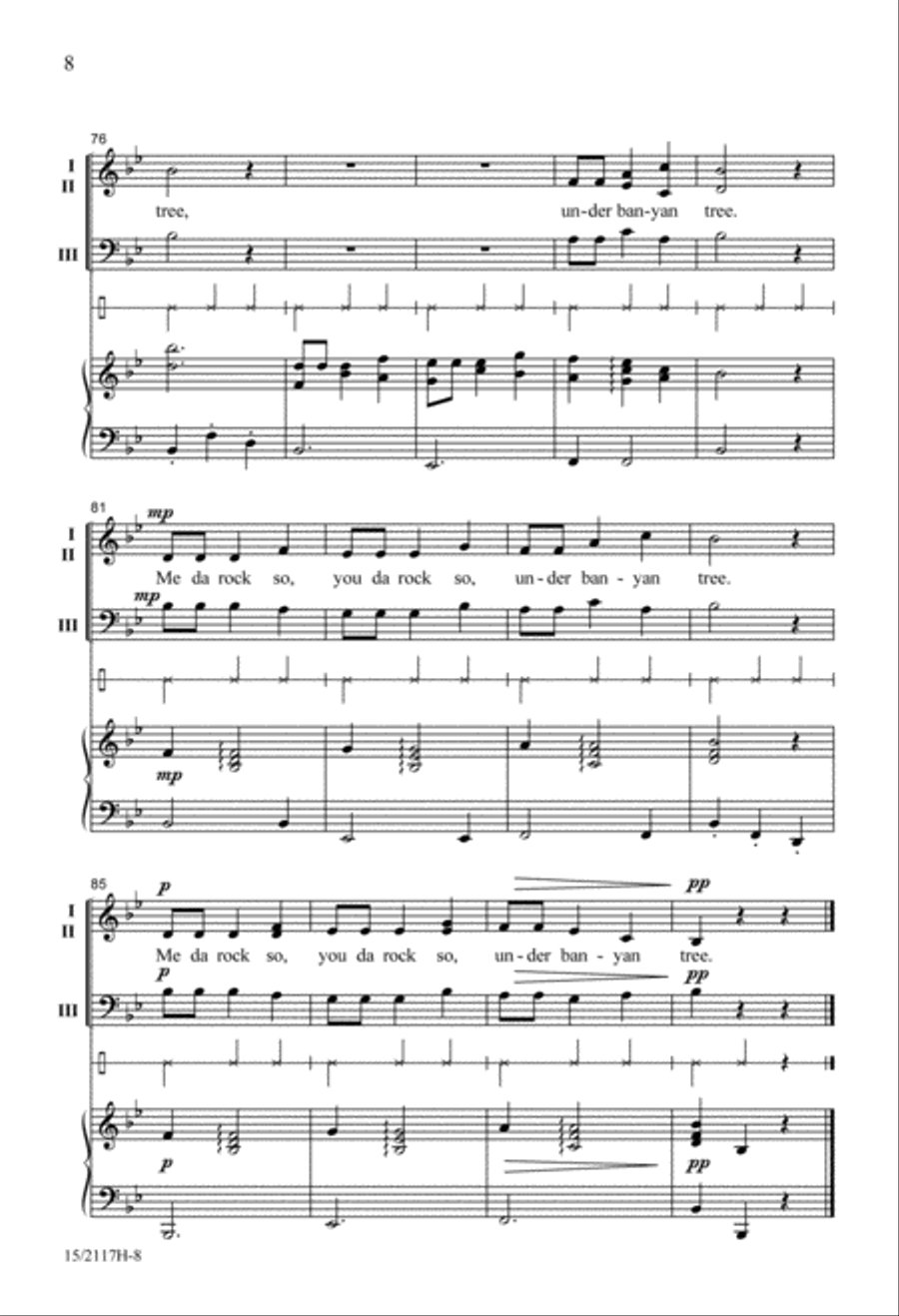Banyan Tree Banyan Tree 3-Part scores gallery preview page 7