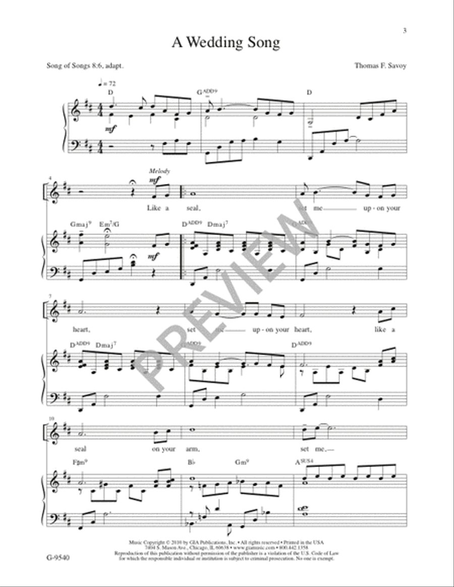 Blest Are Those Who Love You - Volume 2, Solos and Duets Sacred scores gallery preview page 5