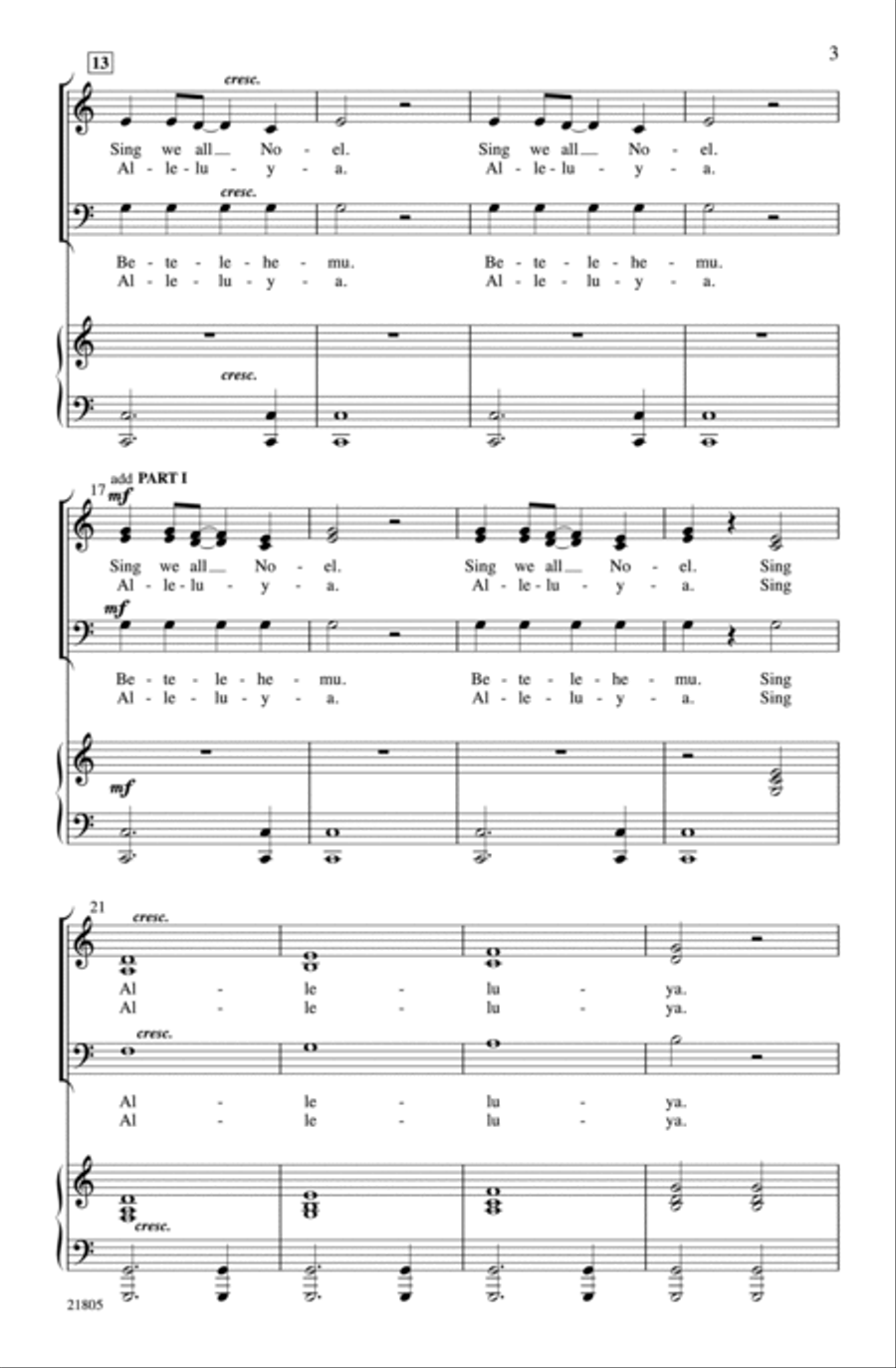 An African Celebration 3-Part scores gallery preview page 3
