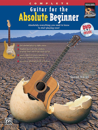 Book cover for Guitar for the Absolute Beginner, Complete