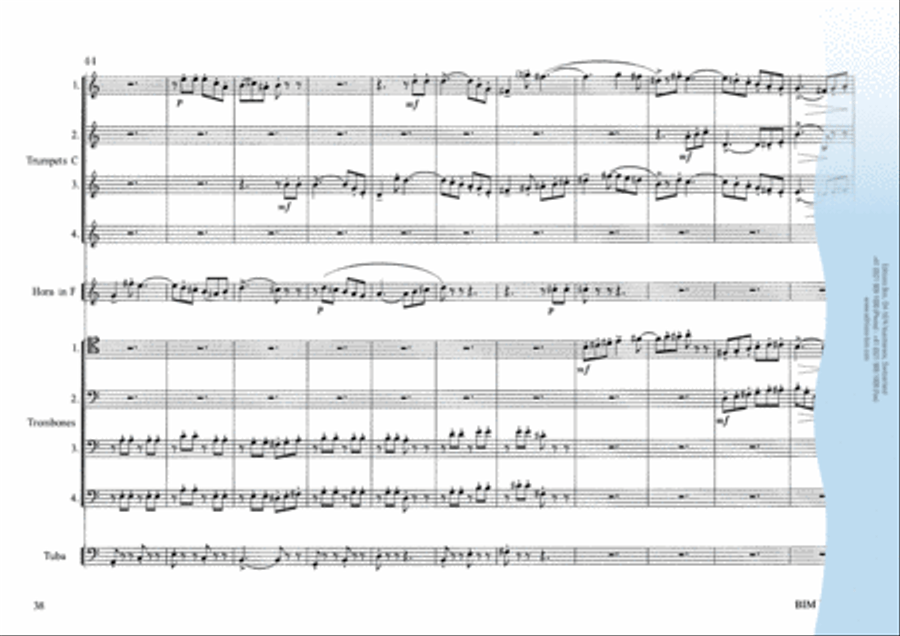 Brass Symphony Horn scores gallery preview page 18