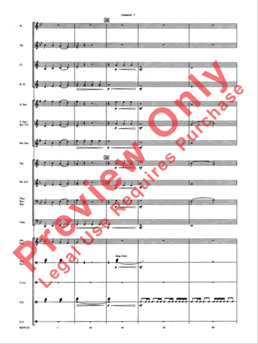 Dialogues Dialogues Concert Band scores gallery preview page 9