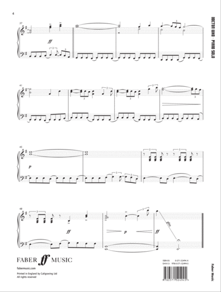 Doctor Who Small Ensemble scores gallery preview page 3