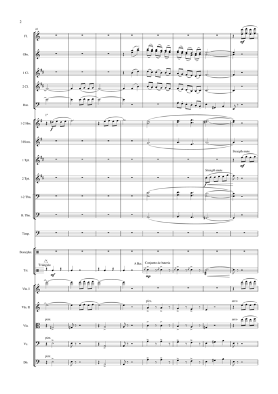 Valses de siempre Full Orchestra scores gallery preview page 2